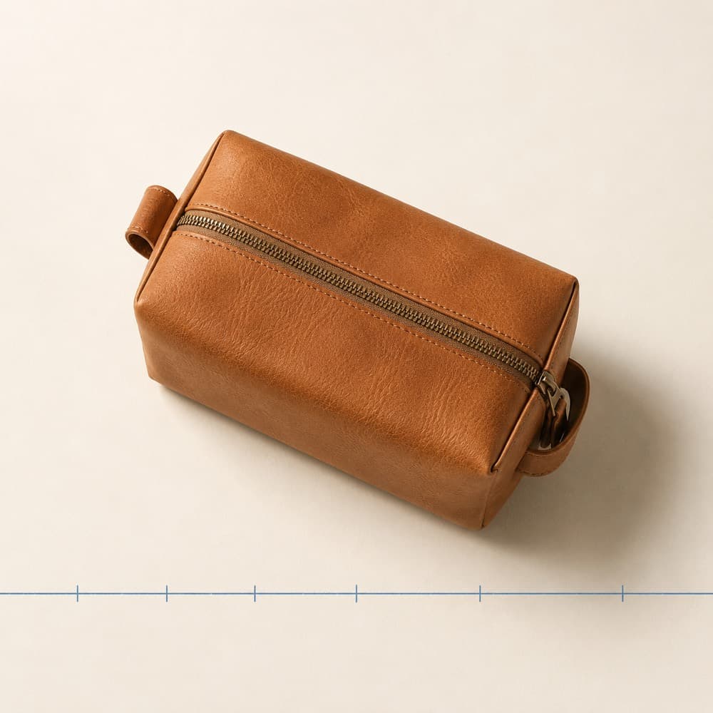 Dopp Kit Standard — 245 × 130 × 115 mm, 3.7 litres. Same construction, more of it.