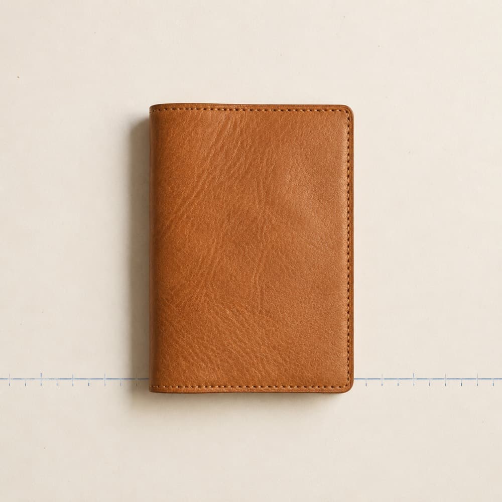 Passport Cover Classic — One booklet, one cover, saddle-stitched and nothing else.