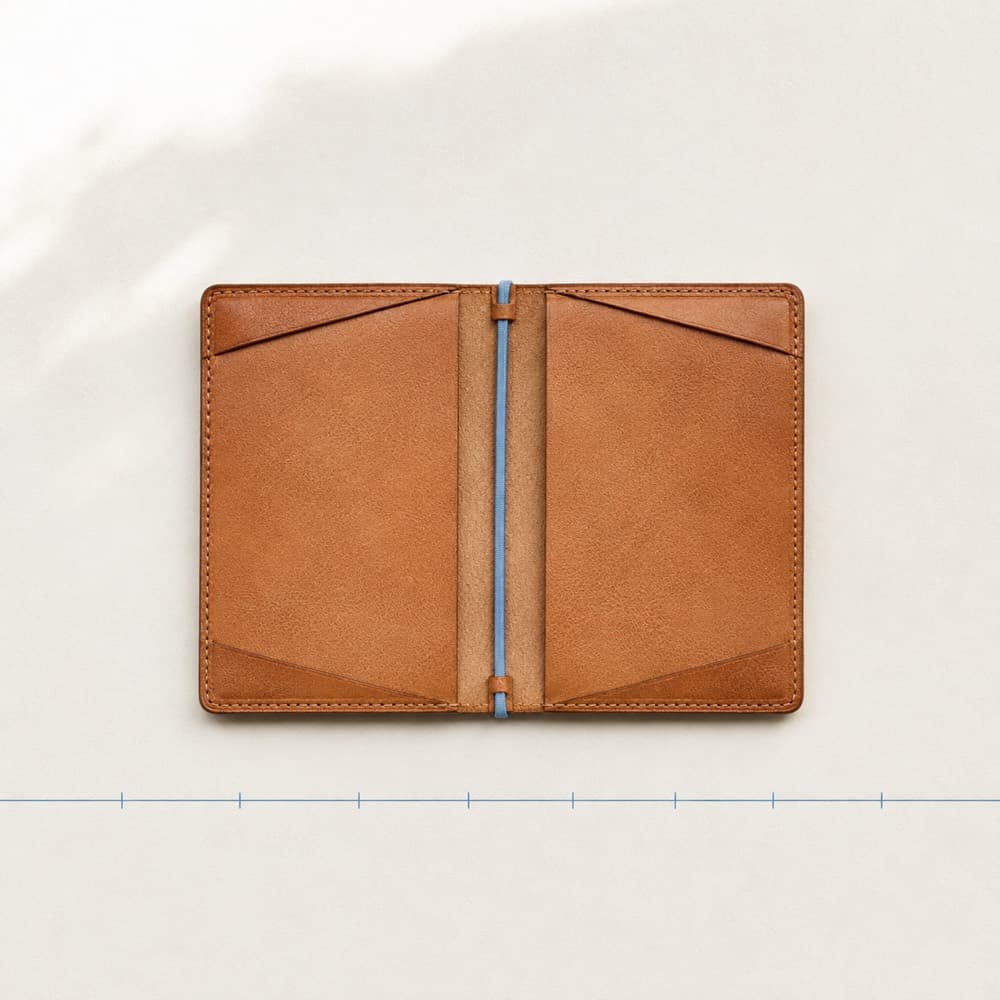 Photo Card Wallet — For the postcards you buy and then bend in a bag.