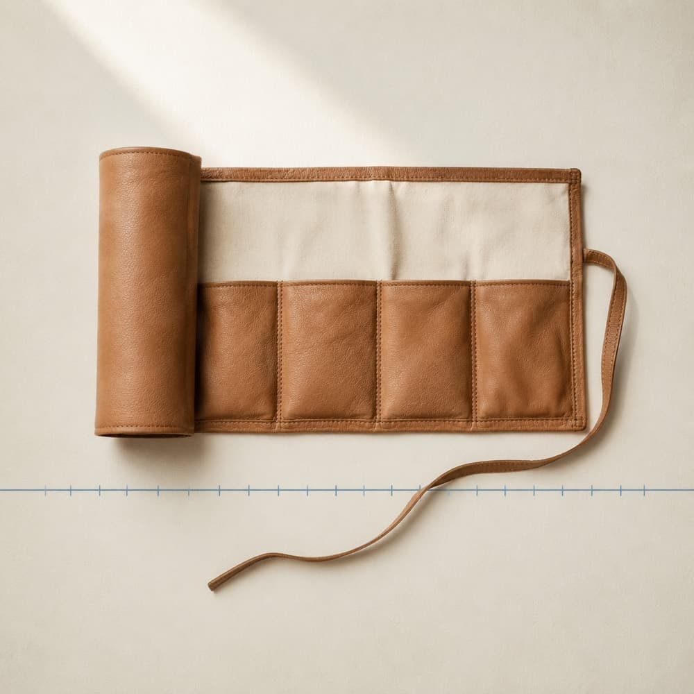 Underwear & Socks Roll — Rolls into a cylinder that fills the gap a case always has.